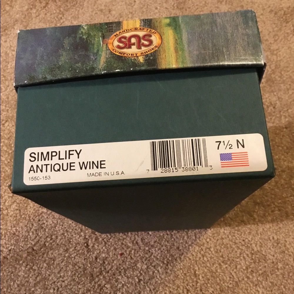SAS Simplify Brown Leather Comfort Loafers - Picture 5 of 5